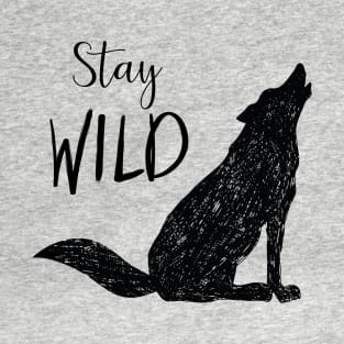 Stay Wild - Wolf T-Shirt